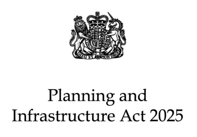 The Planning and Infrastructure Act: The implementation stage