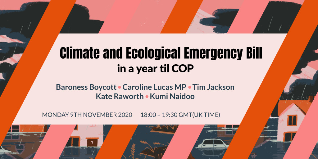 Event: Climate and Ecological Emergency Bill - A Year Until COP26