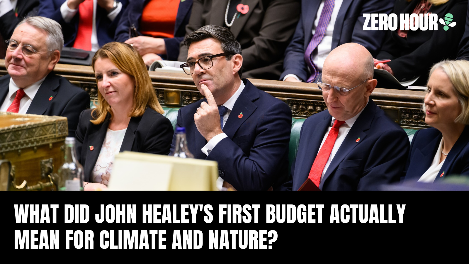 Zero Hour’s response to the Autumn Budget 2026