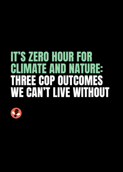 COP26 Briefing