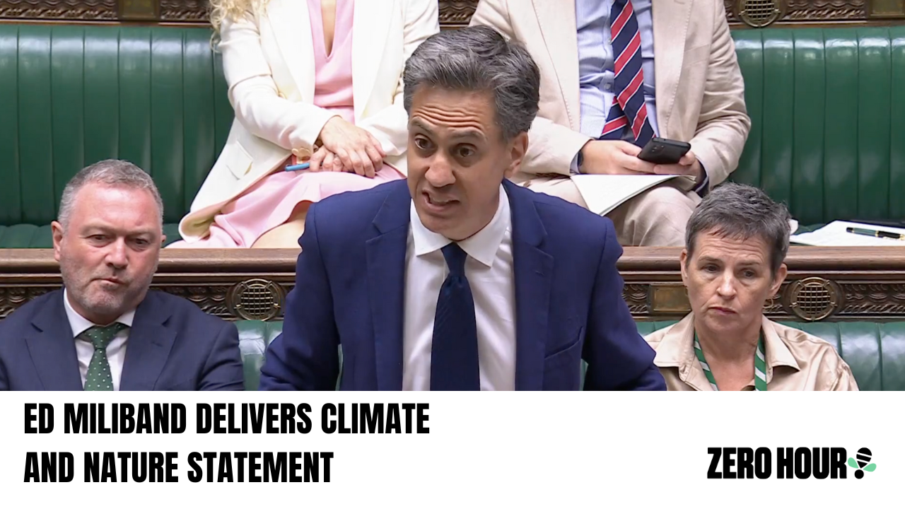 Climate and Nature Statement - Now we must deliver the CAN Bill in law